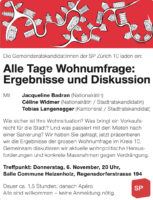 Alle Tage Wohnumfrage